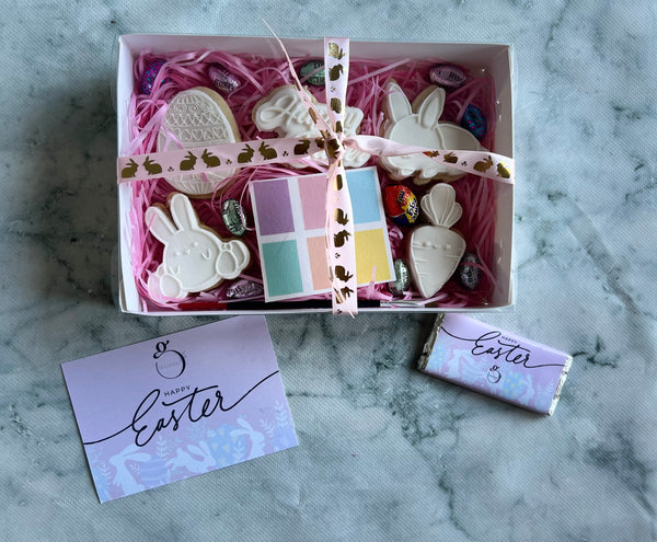 Paint your own cookie box- Easter